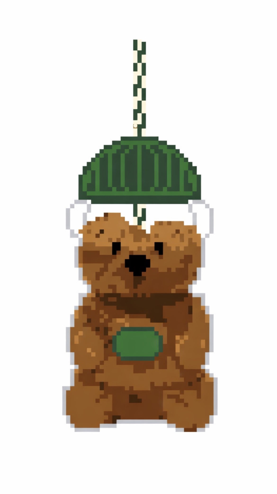 Teddy Bear Coffee Cup DIGITAL CHART