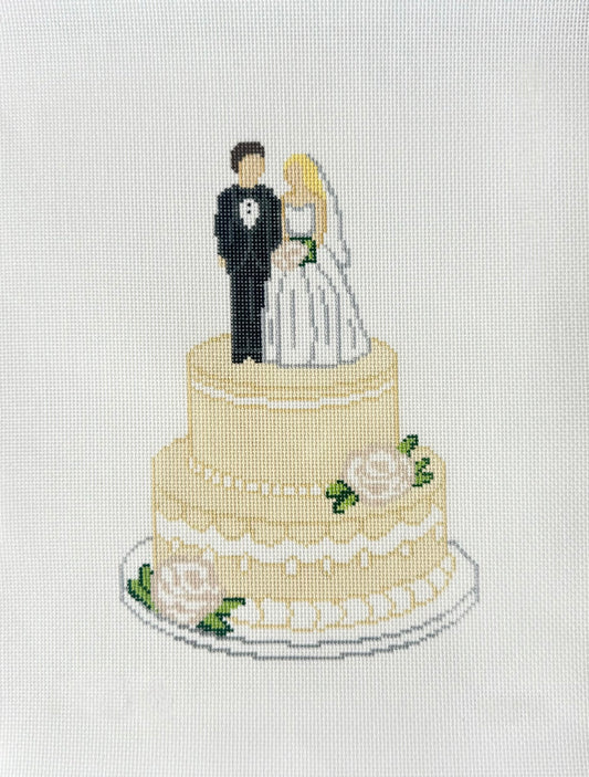 Wedding Cake (White Roses)